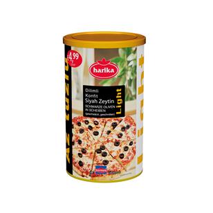 Harika Black Sliced ​​Ripe Olives